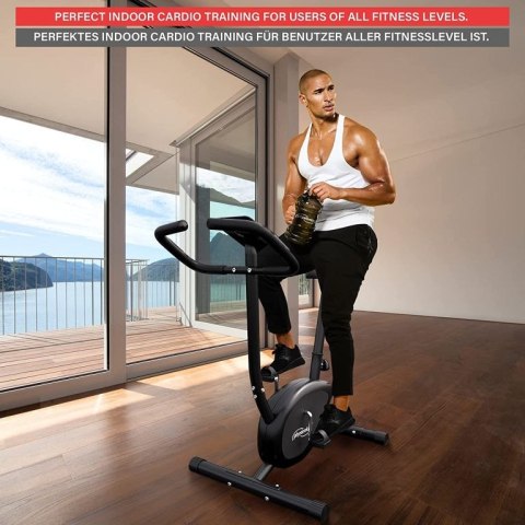 Physionics Rower treningowy regulowany, 41 x 64 x 104 cm