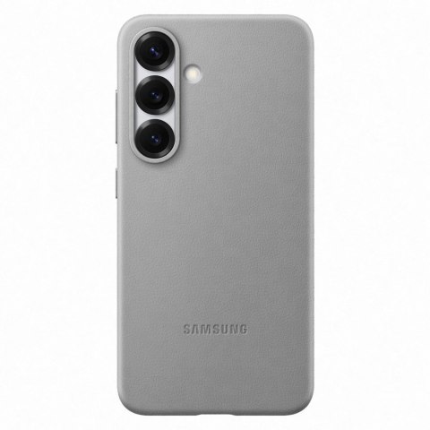 Etui plecki z ekoskóry Samsung KindSuit Case do Samsung Galaxy S25 - szare