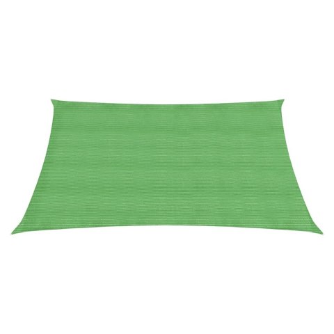 Żagiel przeciwsłoneczny, 160 g/m², jasnozielony, 3/4x2 m, HDPE