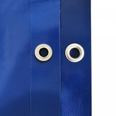 JAGO Plandeka 650 g/m², aluminiowe oczka, niebieska, 5 x 8 m
