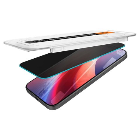 Szkło hartowane na iPhone 16 Pro Glas.tR EZ Fit Privacy - 2 szt.