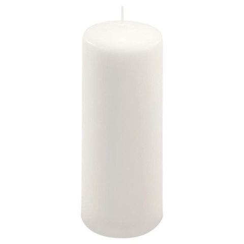 Zestaw świec słupkowych, 20 cm, Ø 7,5 cm, biały, 2 szt.
