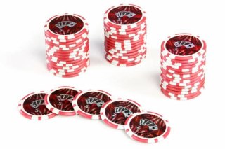 Żetony pokerowe Ocean 50 szt. z nominałem 5