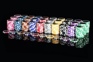 Żetony pokerowe Ocean 50 szt. z nominałem 5