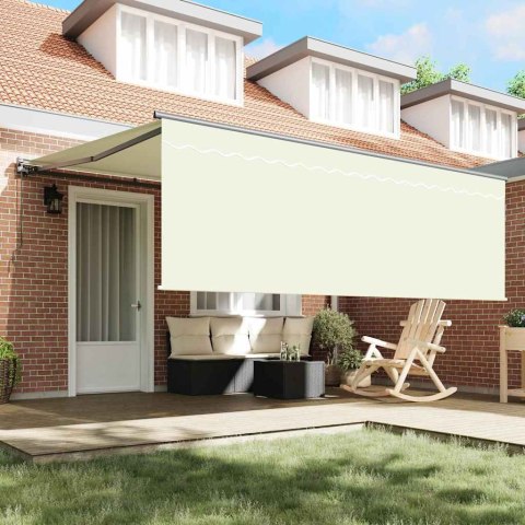 Markiza zwijana Beżowy 400 × 300 cm Poliester