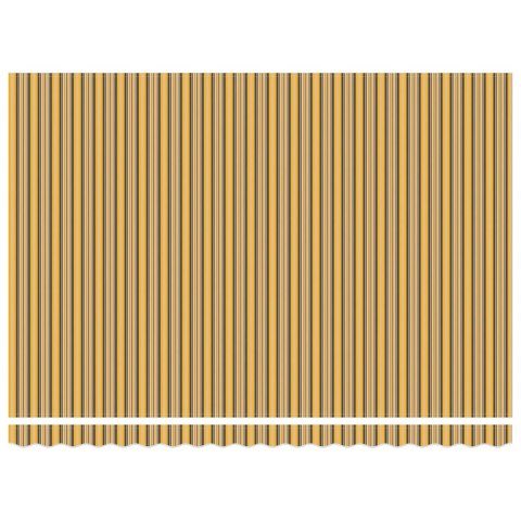 Ręczna markiza chowana z wielokolorowym paskiem LED 450x300 cm