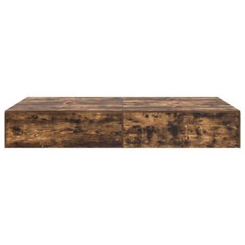 Łóżko z miejscem na przechowywanie Smoky Dąb 120x190 cm