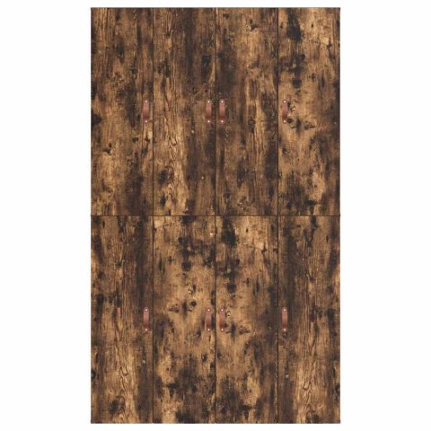 Łóżko z miejscem na przechowywanie Smoky Dąb 120x190 cm