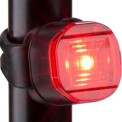 LAMPKA ROWEROWA NA TYŁ LED DUNLOP K-MARK