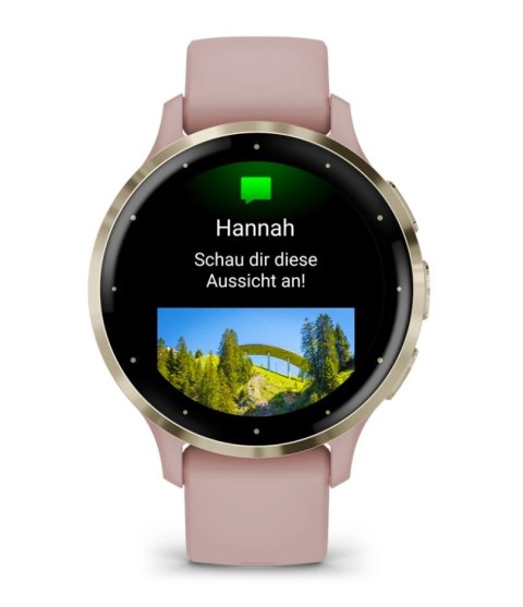 Zegarek Garmin Venu 3S 41mm Golden Rose