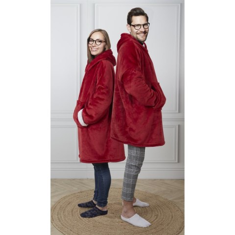 Bluza ocieplana szeroka/ snuddie