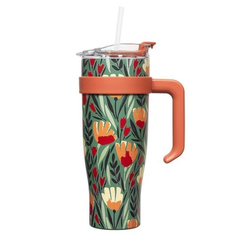 Kubek termiczny z uchwytem Fleur 1,2l
