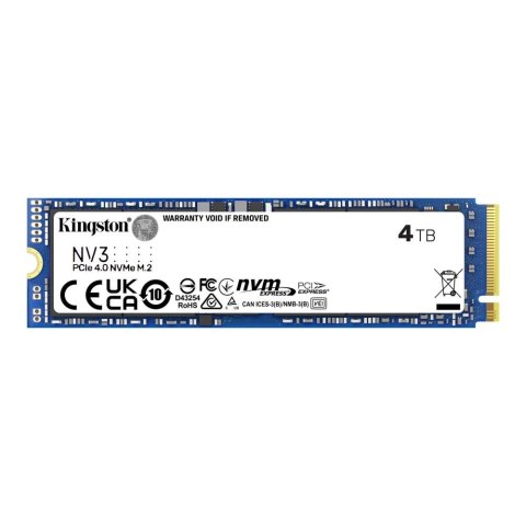 SSD PCIE G4 M.2 NVME 4TB/SNV3S/4000G KINGSTON