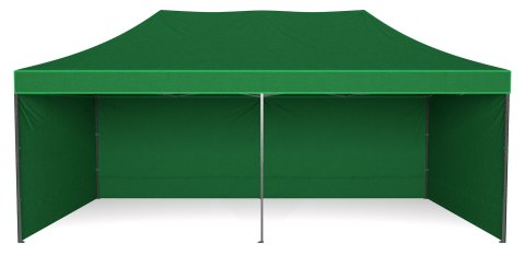 Pawilon handlowy ekspresowy 3x6 m zielony