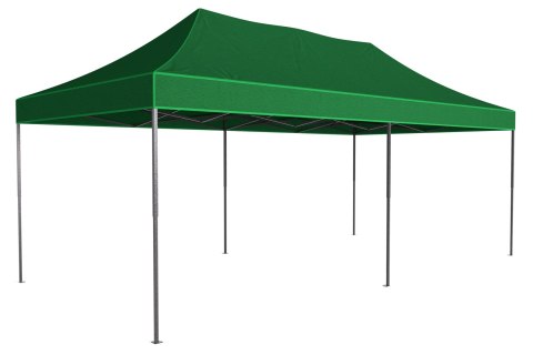 Pawilon handlowy ekspresowy 3x6 m zielony