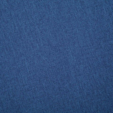 3-osobowa sofa tapicerowana tkaniną, niebieska