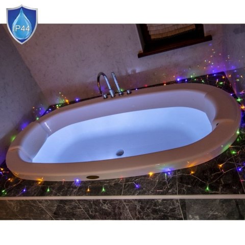 Świąteczne LED oświetlenie - 10 m, 100 LED, kolorowe