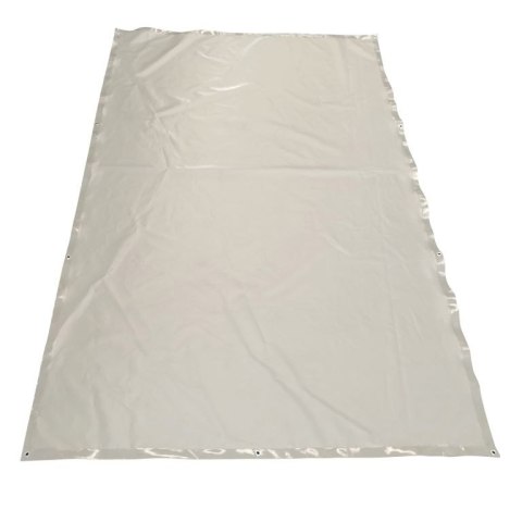 JAGO Plandeka 650 g/m², aluminiowe oczka, szara, 3 × 6 m