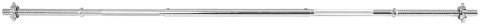 Physionics Chromowany gryf do hantli 120 cm + gwiaździste
