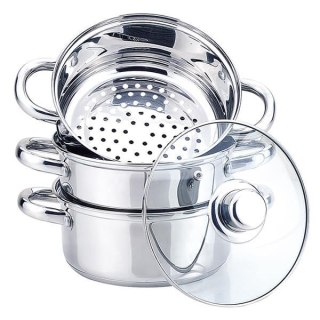 Garnek do gotowania na parze 2L, 18cm MR-2900-18 MAESTRO