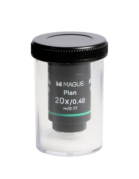 Obiektyw MAGUS 20PL60 Plan 20х/0,40 ∞/0,17 H60 mm