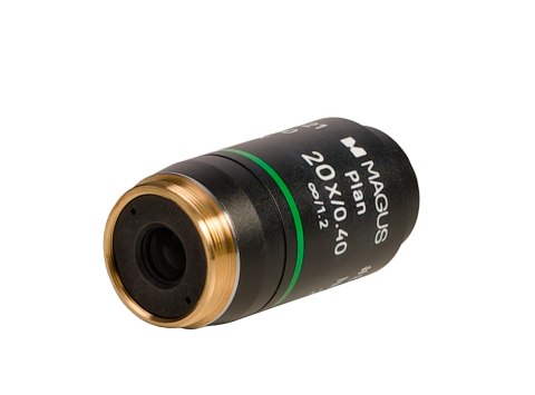 Obiektyw MAGUS 20PL60V Plan 20х/0,40 ∞/1,2 H60 mm