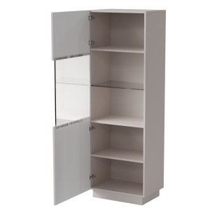 Witryna LIVERTI 59,5x42x178 kaszmir