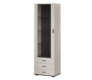 Witryna S1 SOHO 60x41x192 kaszmir+ czarny