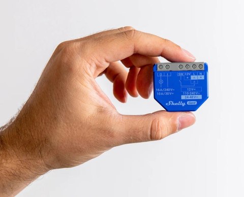 Przekaźnik WiFi jednokanałowy Shelly 1 Gen4 2-pack