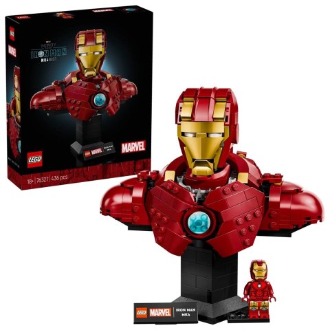 LEGO Marvel 76327 Popiersie Iron Mana MK4