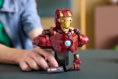 LEGO Marvel 76327 Popiersie Iron Mana MK4