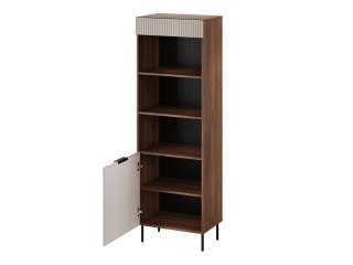 Regał 3 ALMERA 60x42x185 orzech/kaszmir
