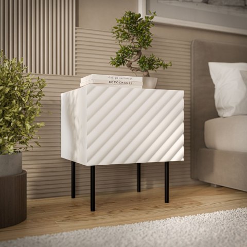 Szafka nocna 2szt LUCCA 47x40x52 biały