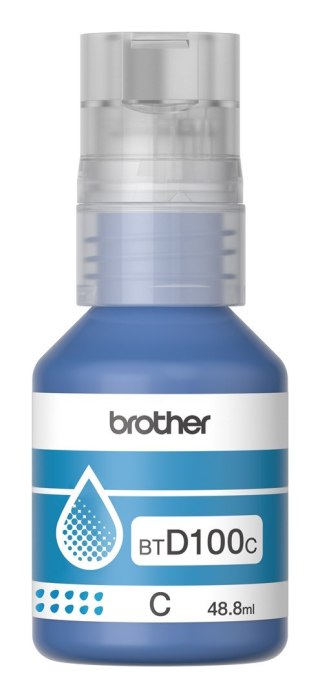 BROTHER Tusz Niebieski BTD100C=BT-D100C