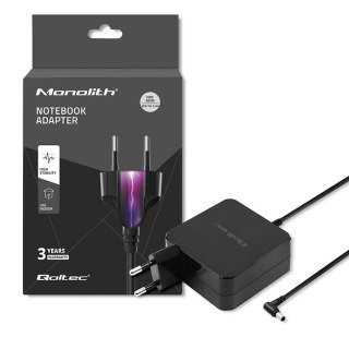 Zasilacz sieciowy Qoltec 51745 do notebooka Asus (19 V; 3,42 A; 65W; 5.5 mm x 2.5 mm)
