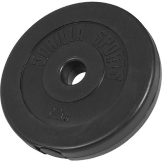Gorilla Sports Dysk do hantli, wypełnienie cementowe, 2,5 kg