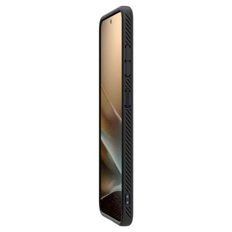 Etui na Samsung Galaxy S25 Liquid Air - czarny-mat