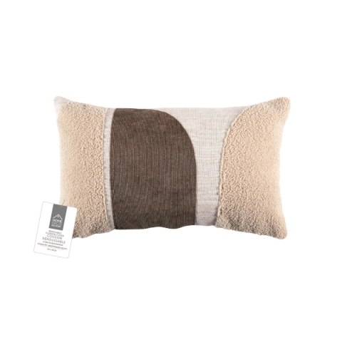 Poduszka 30x50cm sztruks, boucle beżowa