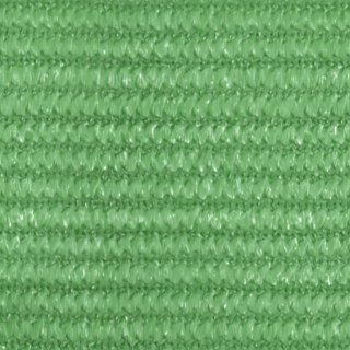 Żagiel przeciwsłoneczny, 160 g/m², jasnozielony, 4x5x5 m, HDPE