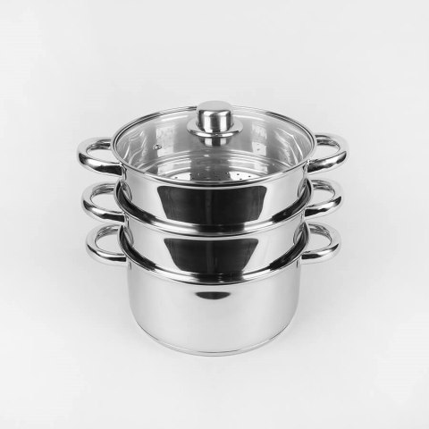 Garnek do gotowania na parze 3L, 20cm MR-2900-20 MAESTRO