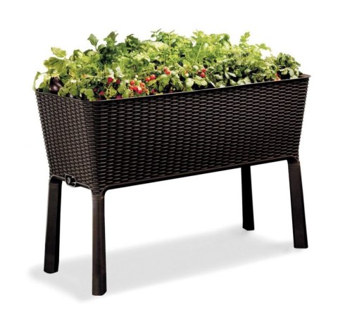 Doniczka EASY GROW - brązowy