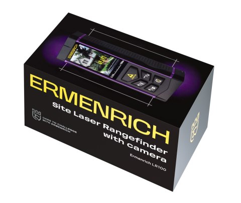 Miernik laserowy Ermenrich PRO LR100, z kamerą