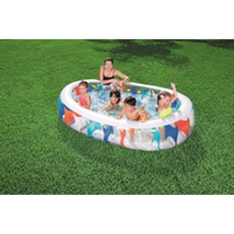 Bestway Basen dmuchany Eliptyczny 229x152x51 cm +6 lat Ogród 54066
