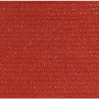Żagiel przeciwsłoneczny, 160 g/m², czerwony, 2x4,5 m, HDPE