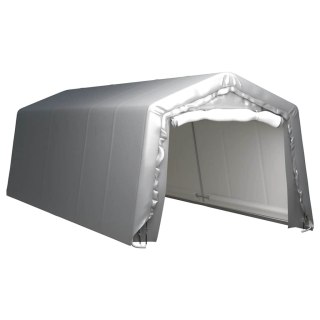 Namiot magazynowy, 300 x 750 cm, stal, szary