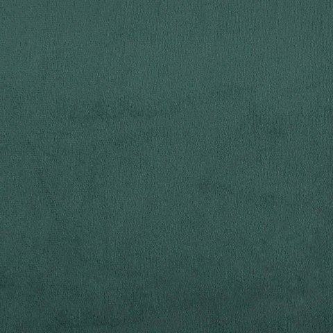 Łóżko z materacem, Hanko, ciemnozielone, 120x200 cm, aksamitne