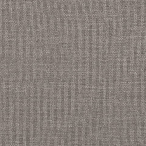 Łóżko z materacem, Hvar, taupe, 200x200 cm, obite tkaniną