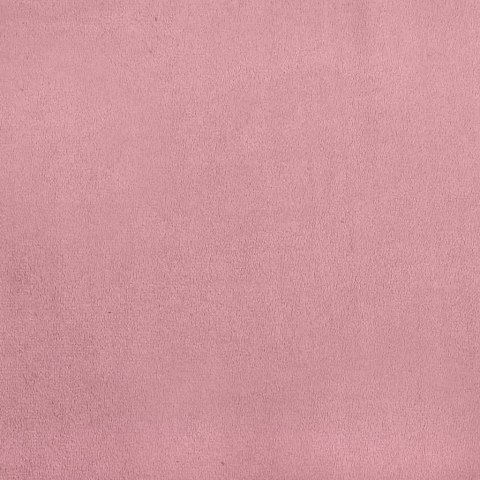 Łóżko z materacem, różowe, 200x200 cm, aksamit