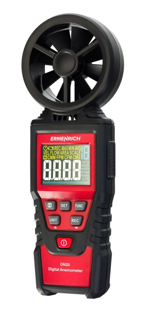 Wiatromierz cyfrowy Ermenrich Seek DN20