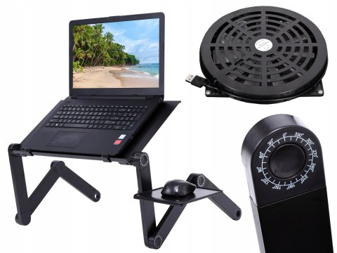 Stolik podstawka chłodząca pod laptopa THIAGO